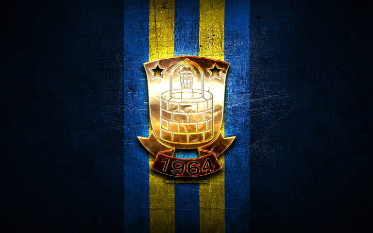 HD-wallpaper-brondby-fc-golden-logo-danish-superliga-blue-metal-background-football-danish-football-club-brondby-logo-soccer-brondby-if